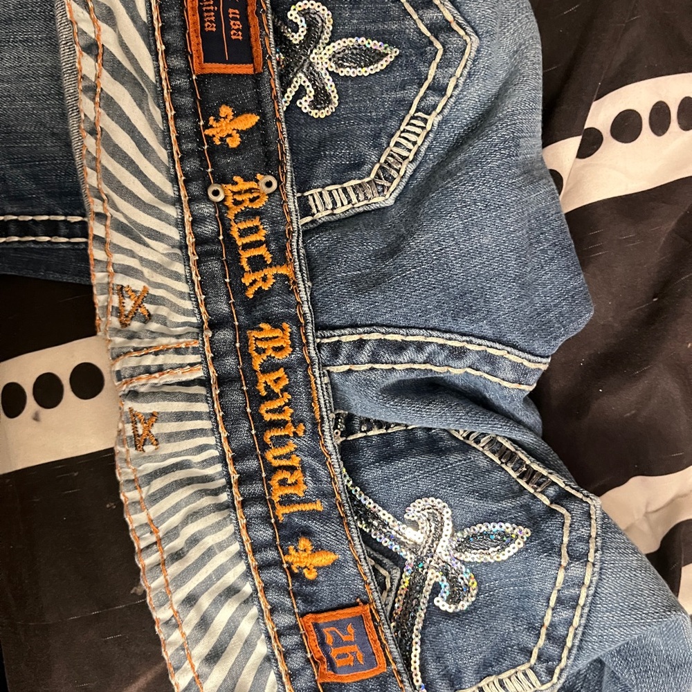 Rock Revival Y2K Rhinestone Bootcut Jeans - Picture 4 of 4